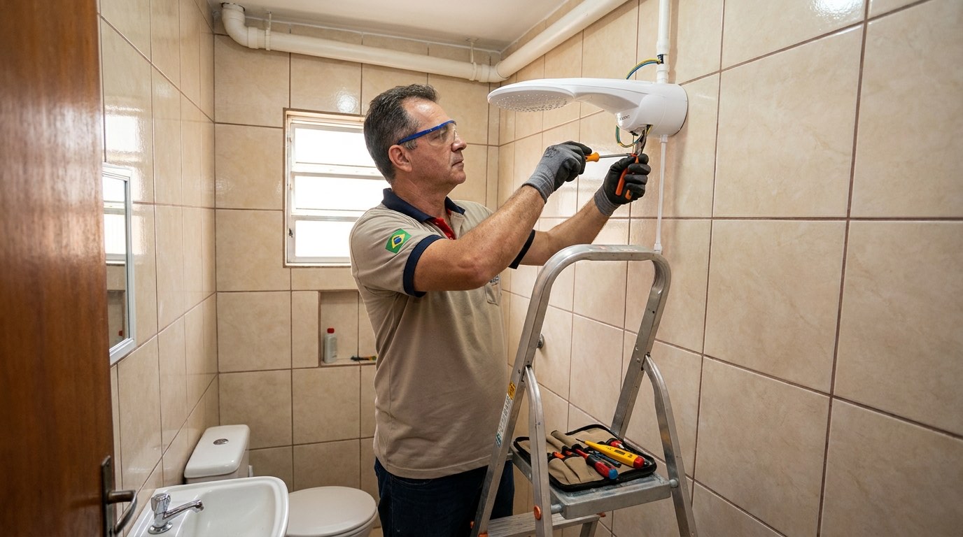 Aquecedor Não Esquenta na Zona Sul de São Paulo‑SP
