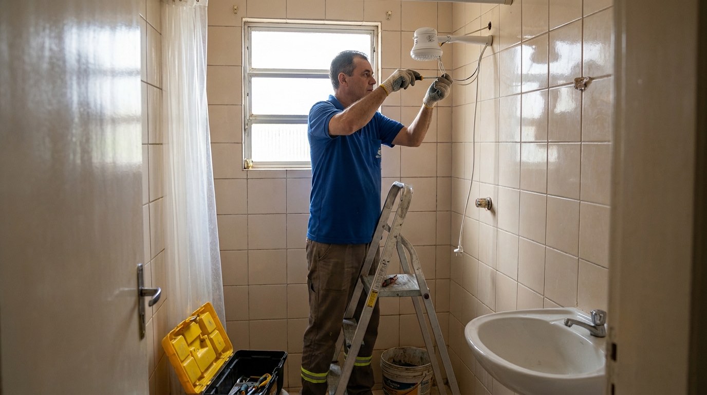 Instalação de Pressurizador na Zona Sul de São Paulo‑SP